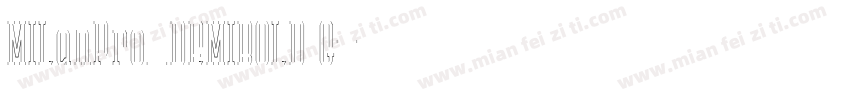 MILanPro_DEMIBOLD G字体转换